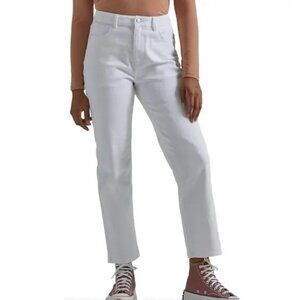 NWT Wrangler Womens High Rise Rodeo Straight Leg Crop Jeans- 14/32